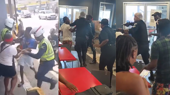 Turmoil & Chaos Spanish Town Hungry Belly Hooligans Fight Over KFC ￼Soggy Fries & Oily Chicken ￼