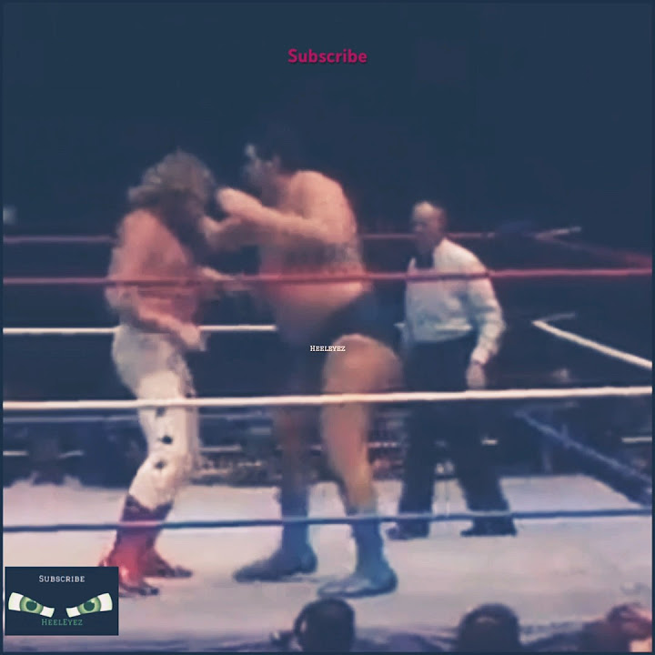 Andre The Giant Vs Big John Studd 1985 WWE Wrestlemania Andre the Giant vs Big John Studd #wwe #wwf #