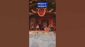 Moana 👧musical 🎼play blended with a beach🏖 in Boracay.  #beach