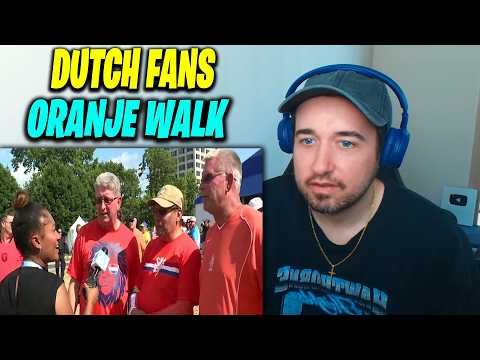 Dutch fans take over Kansas City with Oranje Walk ahead of World Cup match vs Tunisia (REACTION!!)