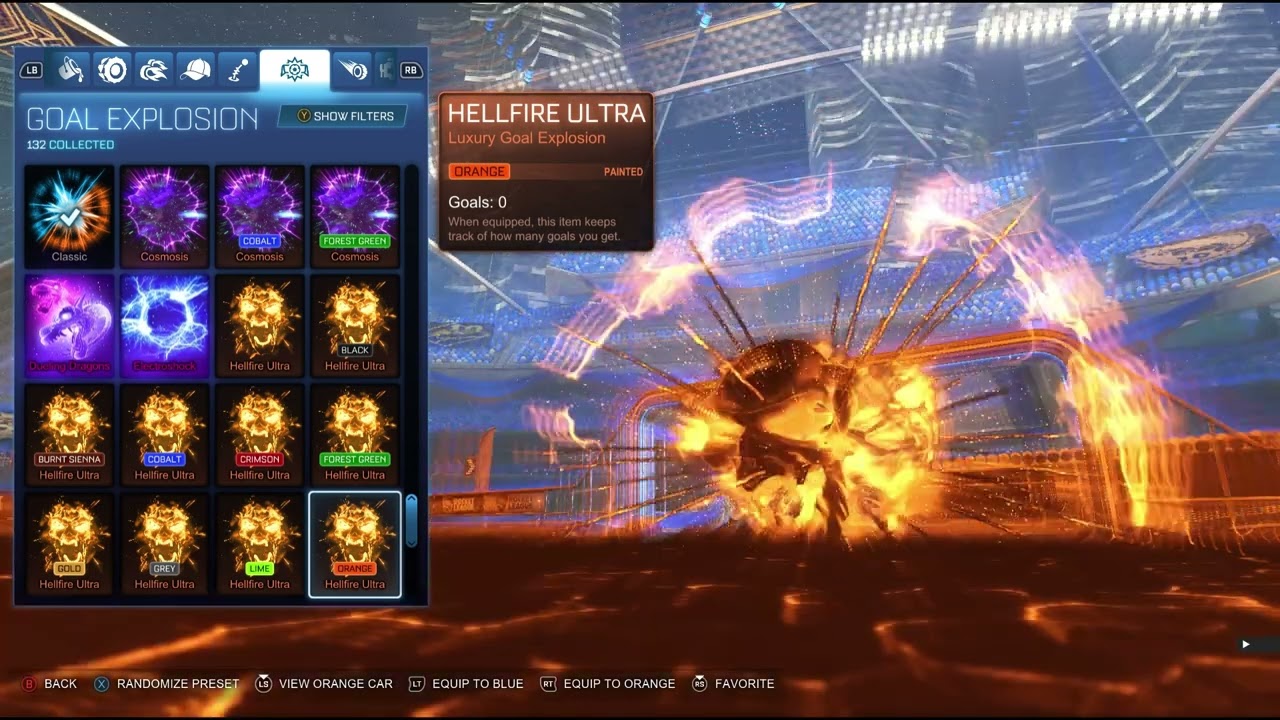 Painted Hellfire Ultra Showcase