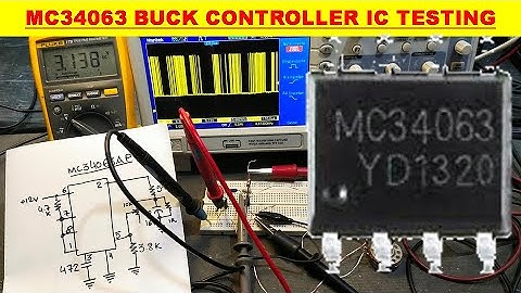 {628} How To Test MC34063 Buck Boost Controller IC