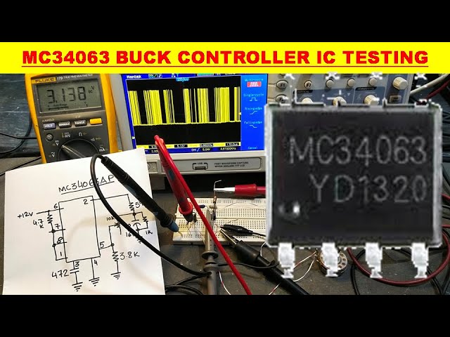 628} How To Test MC34063 Buck Boost Controller IC - YouTube