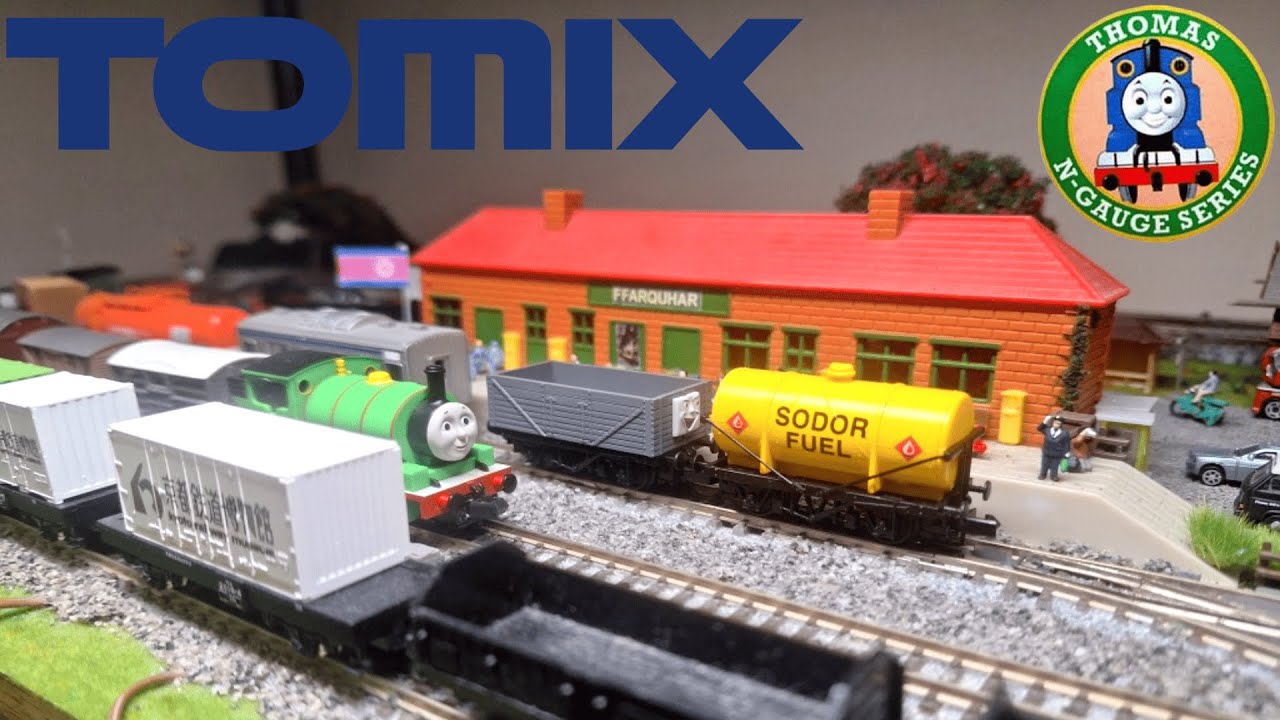Unboxing TOMIX 93804 Sodor Fuel Tanker and Troublesome Truck Pack | N Scale Thomas & Friends