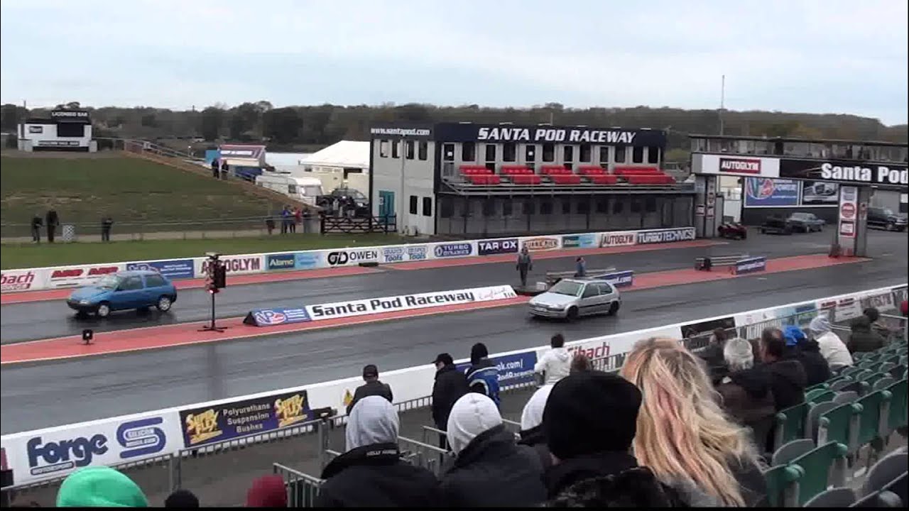 Citroen AX V Citroen Saxo Drag Racing - 1/4 mile