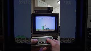 Super Mario Brothers Crt Gameplay retrogaming nintendo nes
