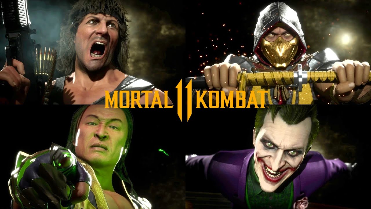 Mortal Kombat 11 - All Character Victory Poses (4K 60FPS)