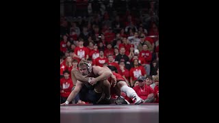 Michigan Wrestling | Brock Mantanona Win at Ohio State