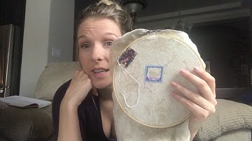 Flosstube #3 my stitching spot & kitting up projects