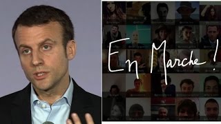 Macron Lance En Marche, Un Mouvement Politique Nouveau