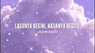 Lagunya begini nadanya begitu - Jason Ranti (Cover by Aku Jeje   Lyrics) l 'Di bulan Juni'