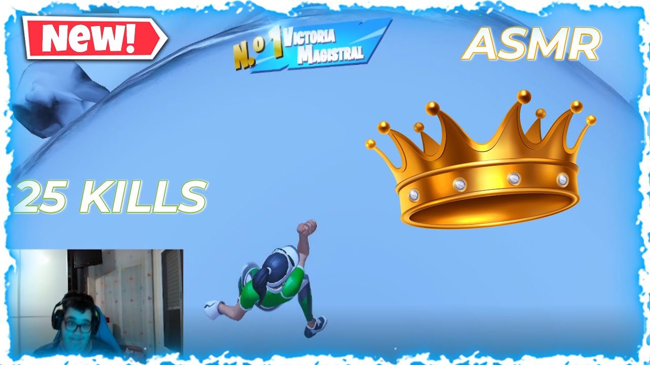 ASMR Gano UNA PARTIDA DE Fortnite Con 24 KILLS | SUPER EPICO!!