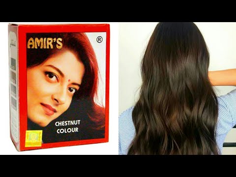 Amir's Chestnut Henna Hair Dye Review - YouTube