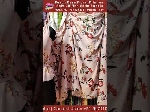 Poly Chiffon Fabric | Designer Top By Chiffon Fabric |