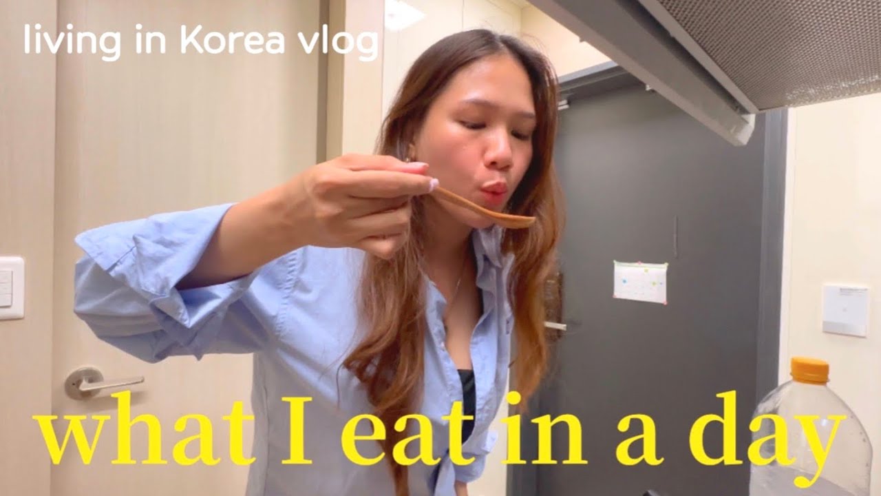 What I Eat in a Day (cooking simple & easy Korean food I’ve been ...