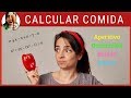 CÓMO CALCULAR PORCIONES (y no desperdiciar comida)