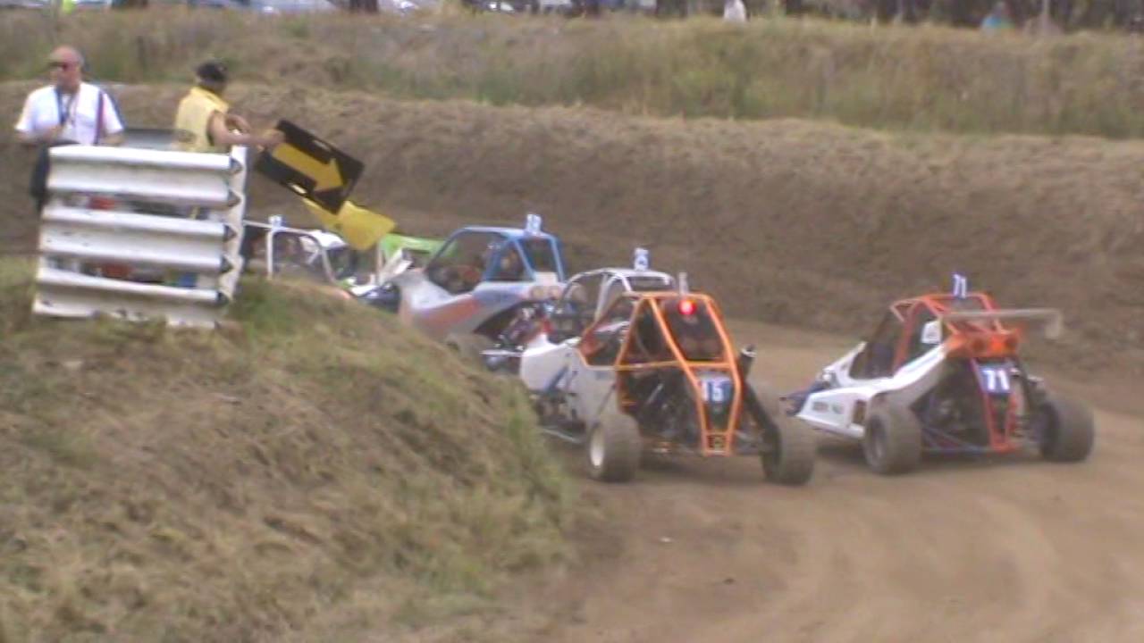 Kart Cross Pompaire 2016 1er manche 500  C arret de la manche.