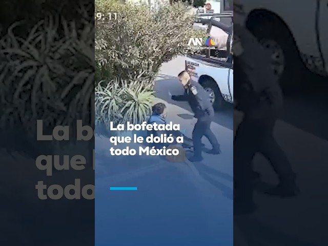 Policía en Coyoacán, Ciudad de México, fue captado golpeando a un jardinero