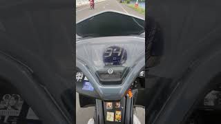 Download Lagu Yamaha Aerox 155 v2 top speed stock MP3