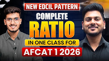 Complete Ratio for AFCAT 1 2026 Exam | AFCAT 1 2026 Maths