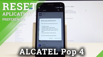 How to Reset App Preferences on ALCATEL Pop 4 - Restore App Settings