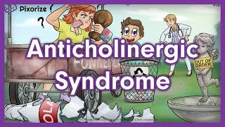 Anticholinergic Syndrome Mnemonic for Nursing Pharmacology (NCLEX)