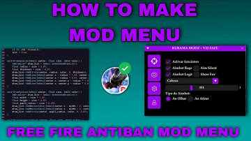 How to make free fire Mod menu || paid src Free IFF & FF Max in AIDE Pro