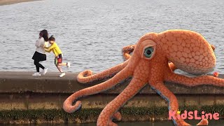 釣り 巨大たこ焼き 子犬の戦い 溶岩ごっこ テレビからマグマ 目玉焼き floor is LAVA こうくんねみちゃん