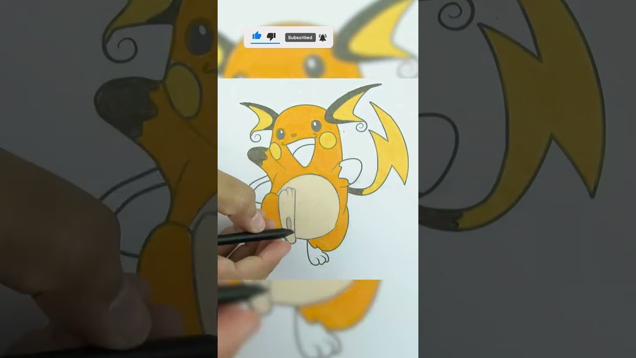 How to Paint Raichu 