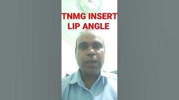 TNMG INSERT Lip Angle