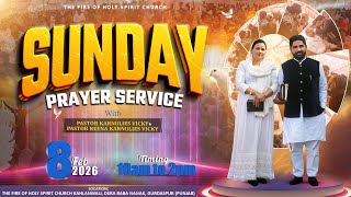 SUNDAY PRAYER SERVICE (08-02-2026) || @pastorkarnuliesvickyministries