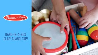 Melissa & Doug Band-in-a-Box - Clap! Clang! Tap!