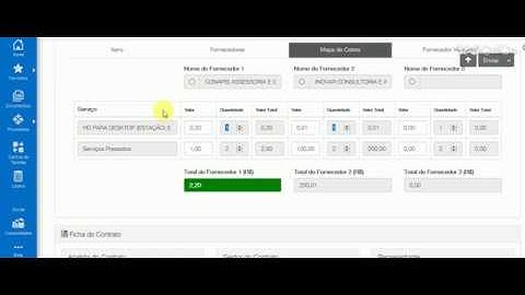 FLUIG -  FORMULÁRIO COM COTAÇÃO SIMPLIFICADA