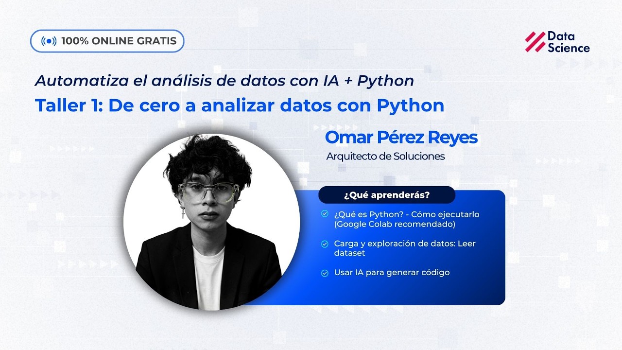 De cero a analizar datos con Python - YouTube