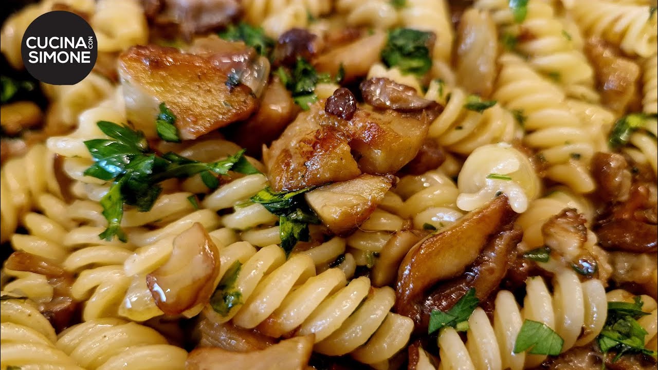 La Pasta con i Funghi trifolati anni '80