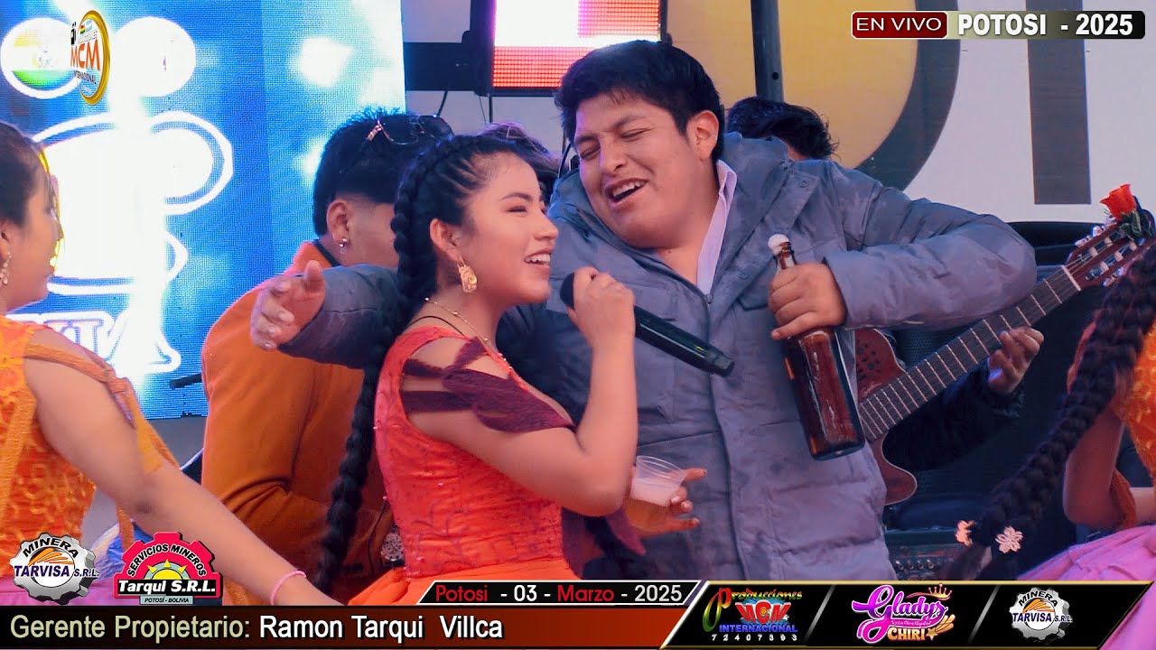 GLADYS CHIRI EN VIVO POTOSI 2025 - CHALLA DE LA EMPRESA MINERA TARVISA - MCM Producciones