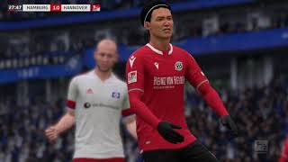 EA Sports Fifa 24 Spieltag HSV gegen Hannover 96