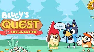 Bluey's Quest for The Gold Pen Voiceover Update is Out Now! Trailer (eng)