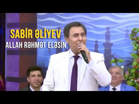 Sabir Əliyevin ən son toy ifası