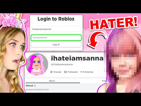 I LOGGED Into My BIGGEST HATERS Adopt Me ACCOUNT! (Roblox)