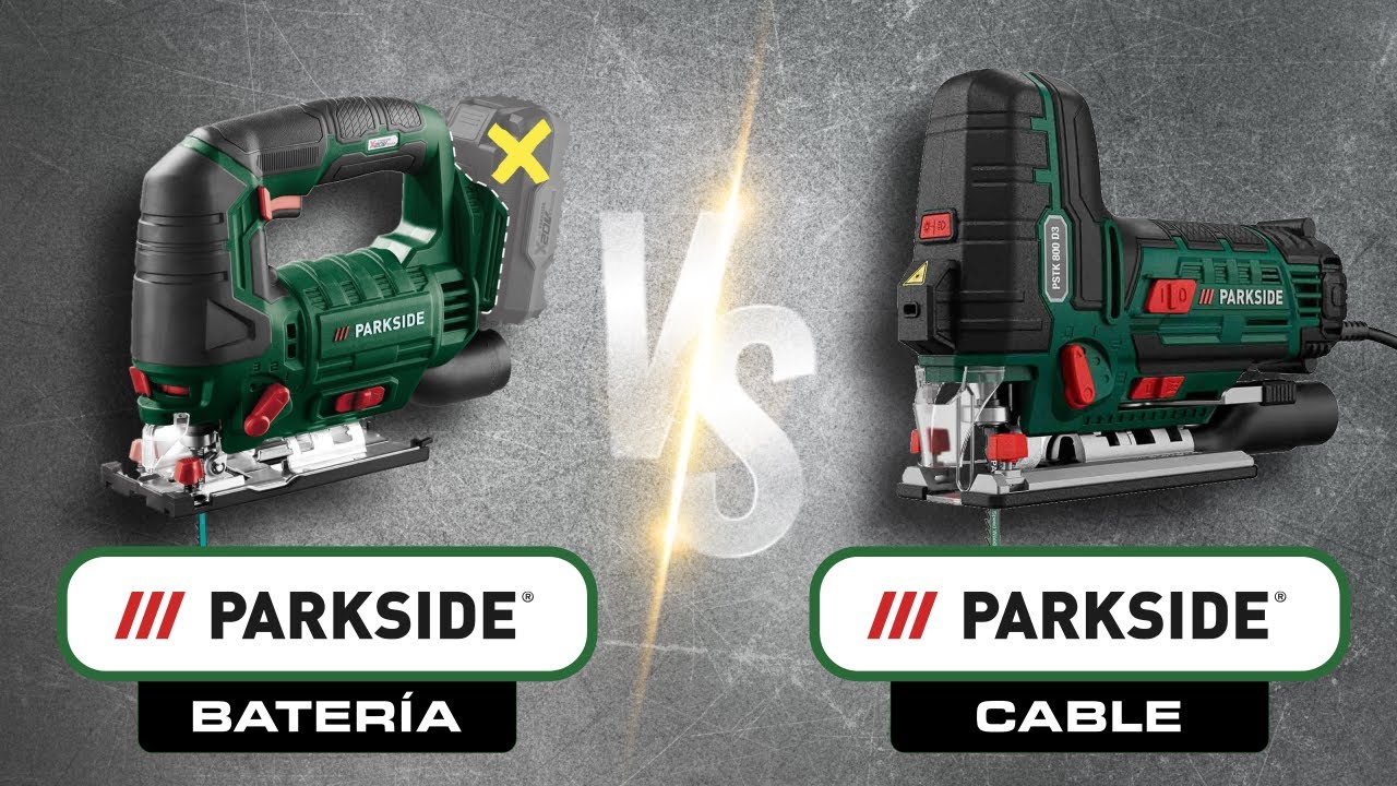 PARKSIDE Vs PARKSIDE | Comparativa sierras de calar Parkside | 