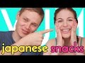 Trying JAPANESE SNACKS with Mr. German Man | Collab w. Texan in Tokyo