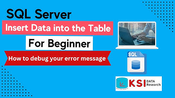 Insert Data into the Table II How to debug your error message II For Beginner II SQL Server II