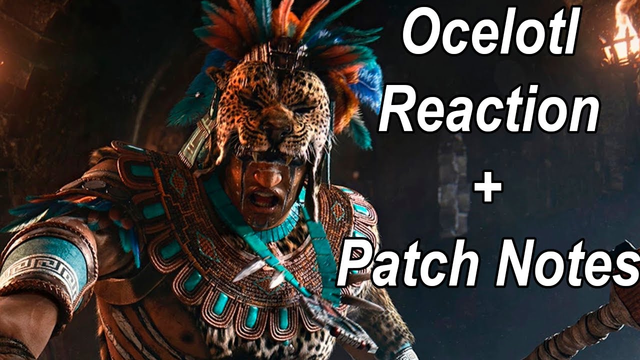 Ex For Honor Player Reacts To Ocelotl's kit + Patch notes - YouTube