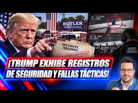 TRUMP saca nueva evidencia de su atentado en Butler, Pensilvania