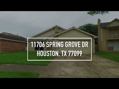 11706 Spring Grove Dr, Houston, TX home video tour