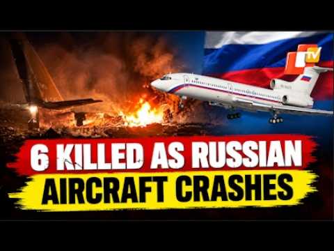 Russian Military Tu-154 Crashes After Takeoff In Amur Region, Six Killed