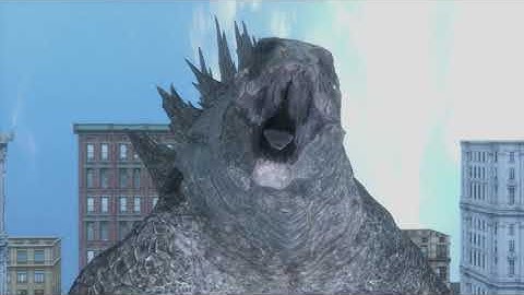 Godzilla Blender Animation Roar
