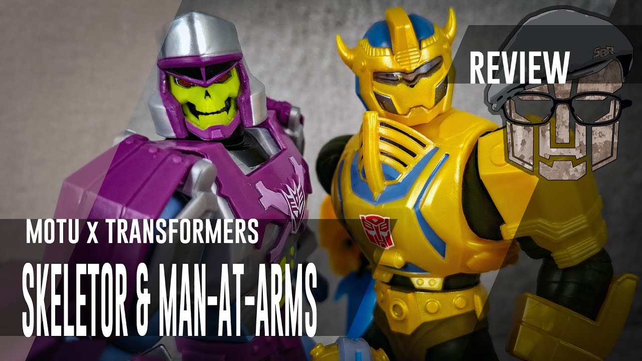 MotU x Transformers Skeletor & Man-At-Arms | Mattel Origins Crossover | Review deutsch