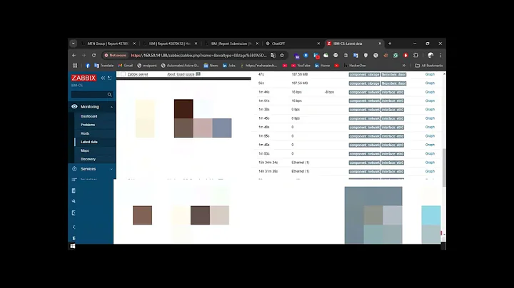 POC Improper Access Control - Generic zabbix default login in IBM